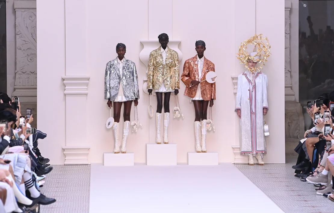 Thom Browne’s Fall 2024 Couture: A Theatrical Ode to Sports and Elegance