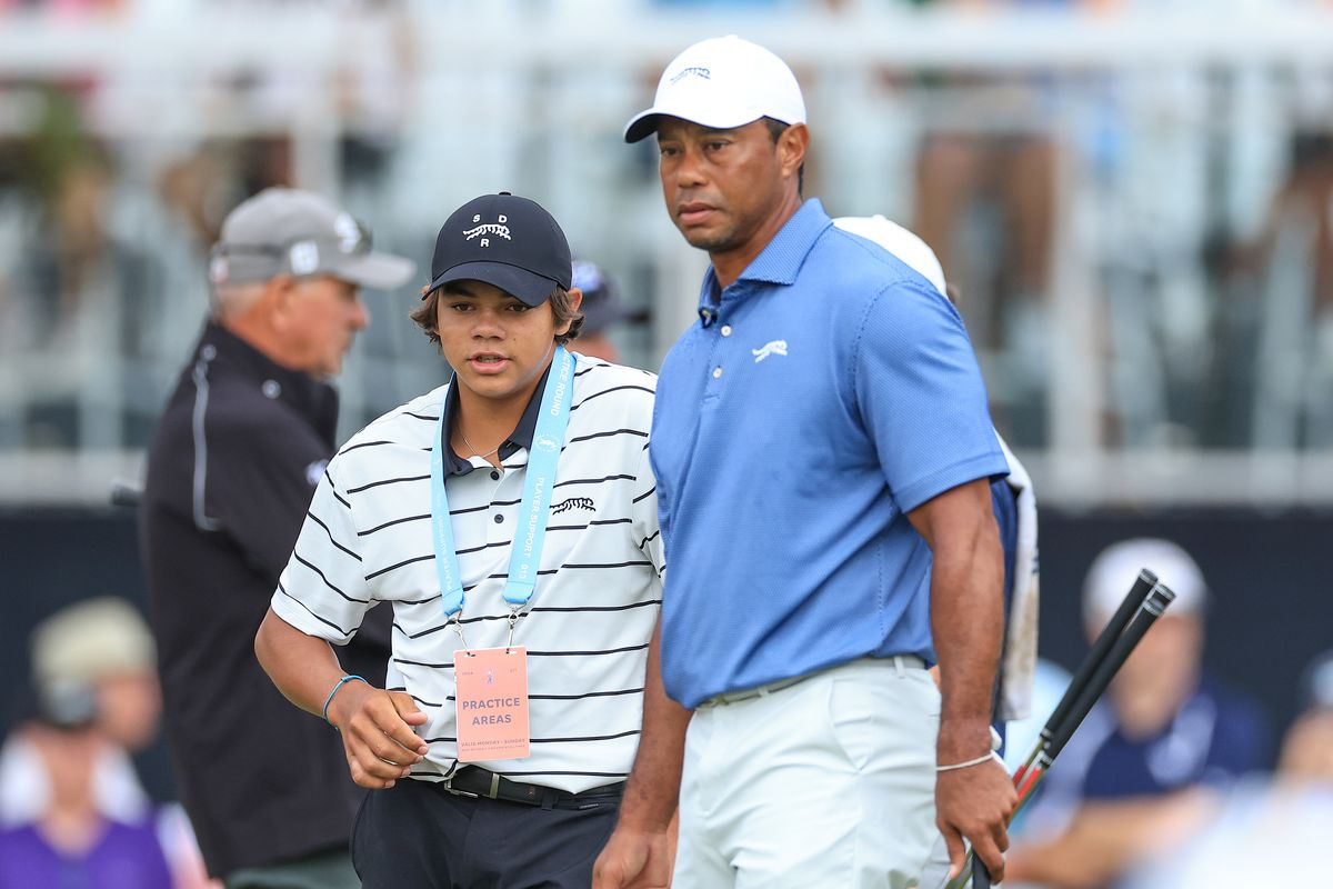 Tiger Woods Supports Son Charlie at US Junior Amateur Championship